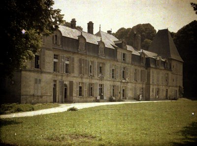 Chateau Vauxbuin, Used by the French Army as a Hospital, Soissons, Aisne, France, 1917 by Fernand Cuville